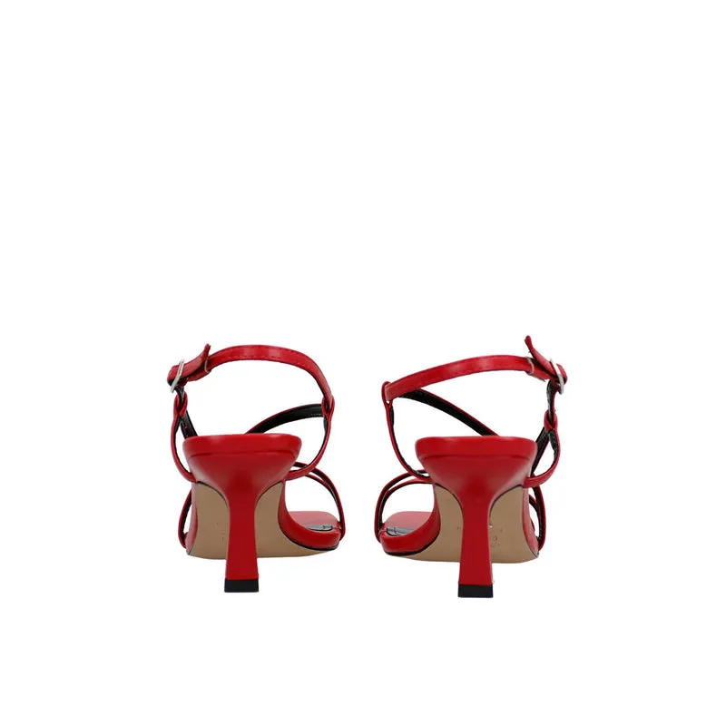 A1292200010004 Heels- Red