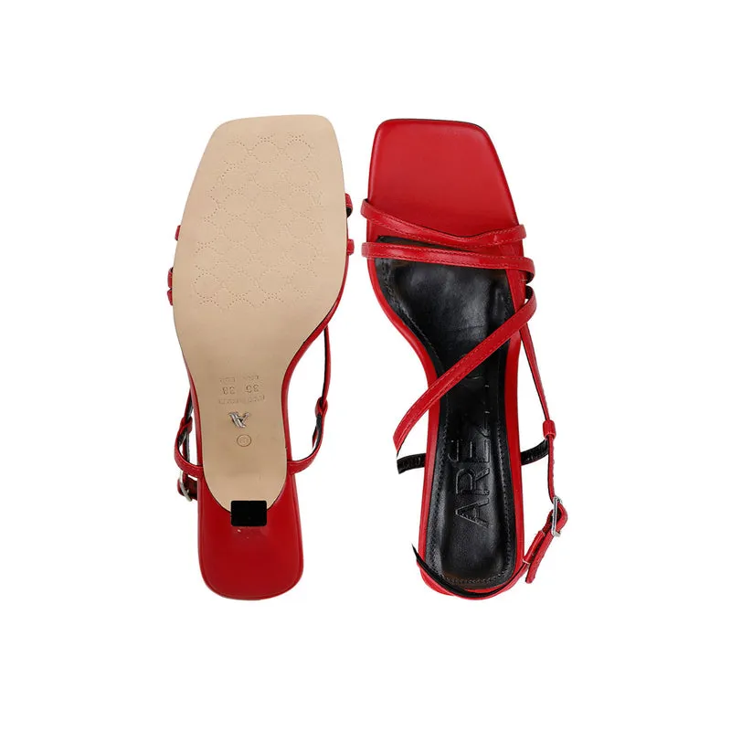 A1292200010004 Heels- Red