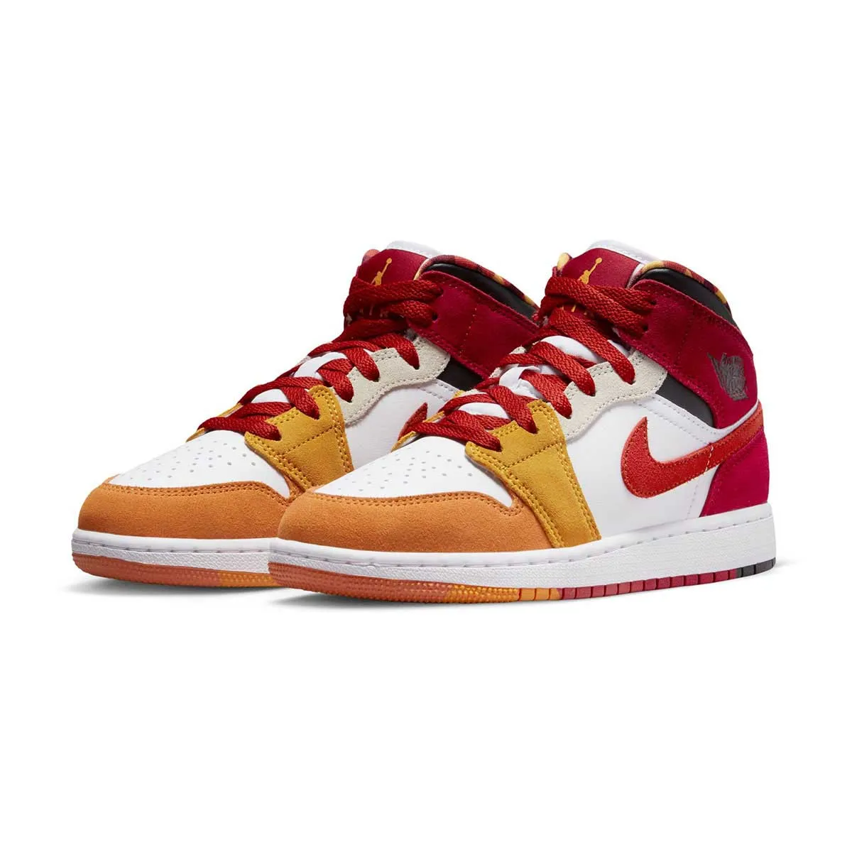 Air Jordan 1 Mid SE Big Kids' Shoes