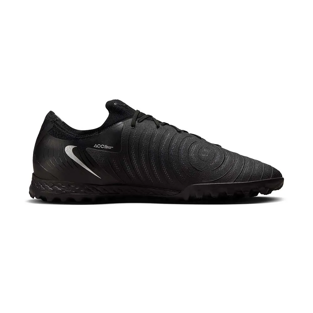 All Gender Nike Phantom GX 2 Pro TF Low-Top Soccer Shoes - Black/Black - Regular (D)