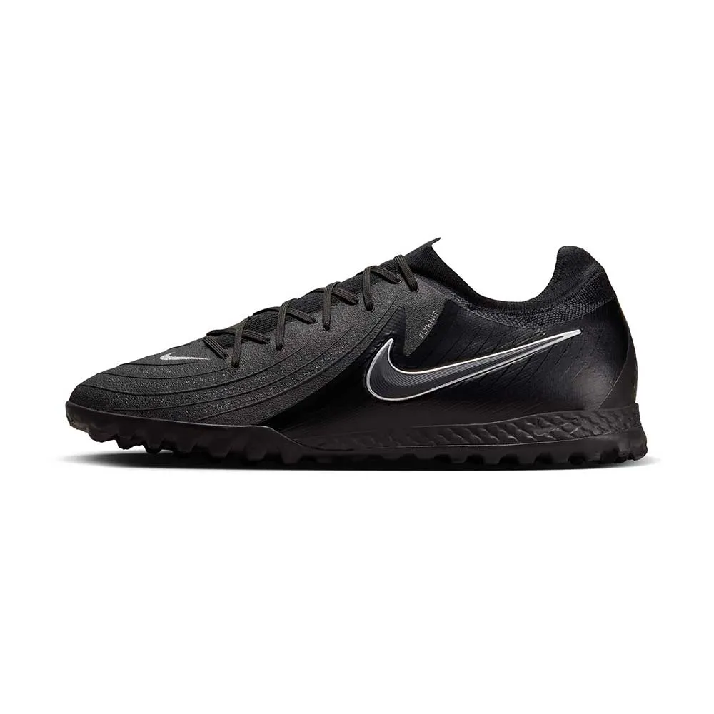 All Gender Nike Phantom GX 2 Pro TF Low-Top Soccer Shoes - Black/Black - Regular (D)