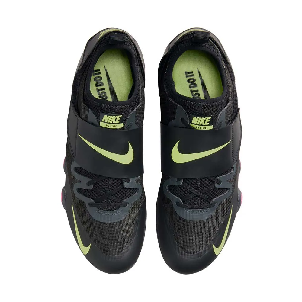 All Gender Nike Pole Vault Elite - Anthracite/Black/Light Lemon Twist/Fierce Pink- Regular (D)