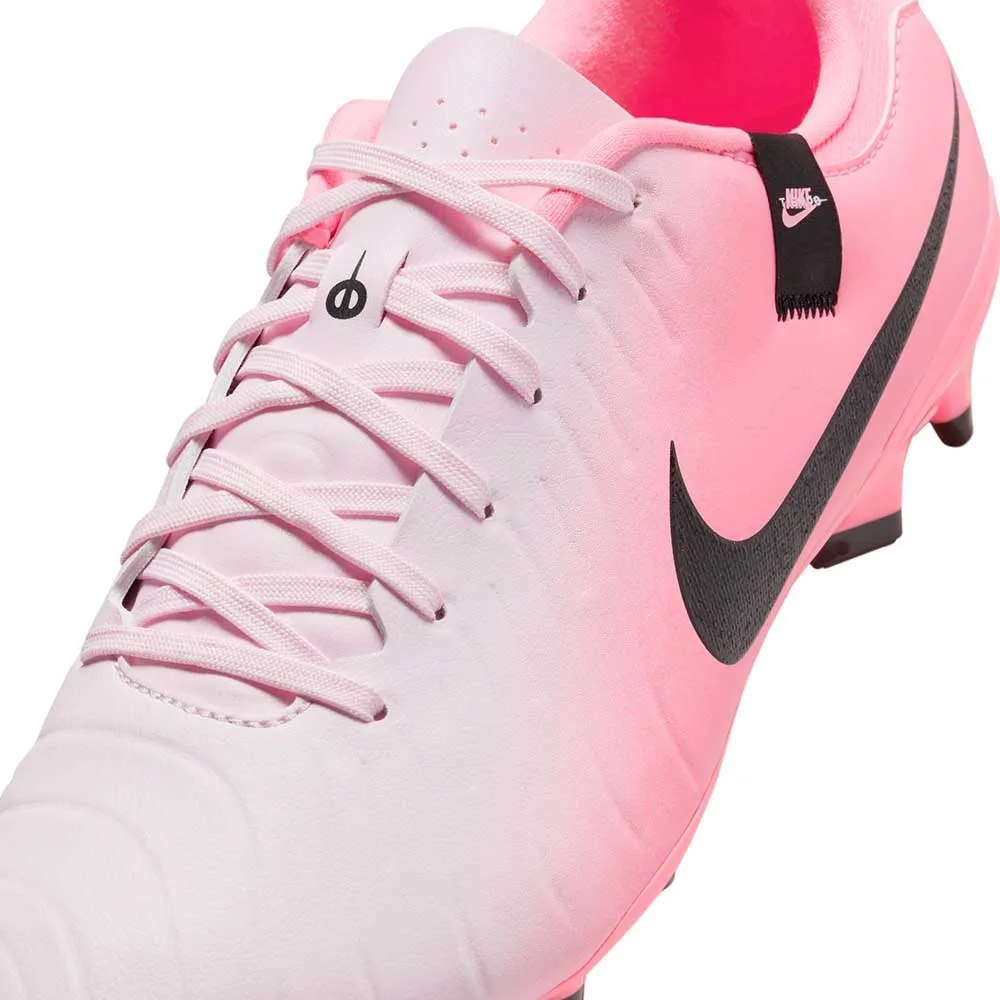 All Gender Tiempo Legend 10 Academy MG Soccer Cleat - Pink Foam/Black - Regular (D)