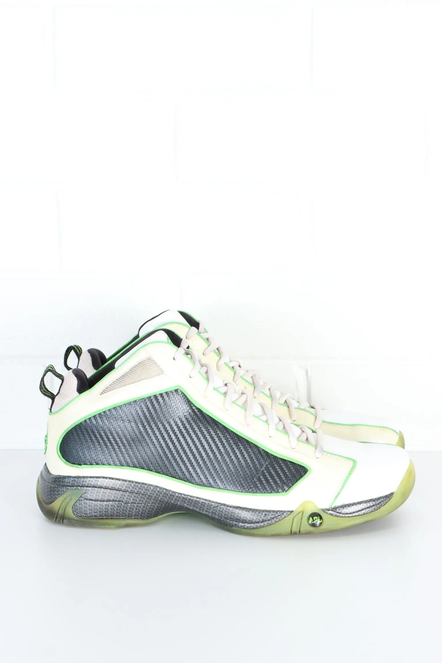 APL Concept 1 White/Black/Green Basketball Shoes (11)