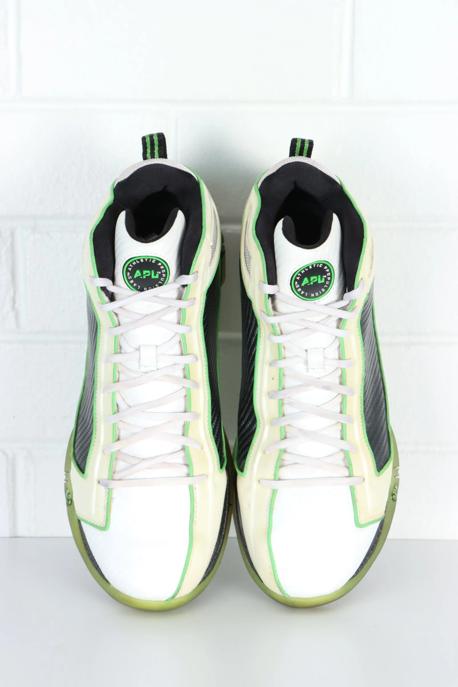 APL Concept 1 White/Black/Green Basketball Shoes (11)