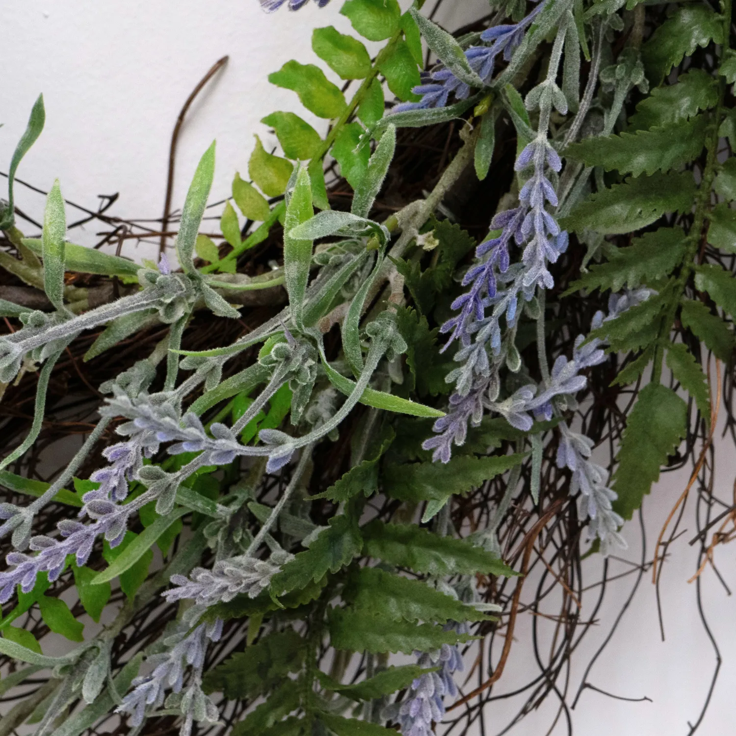 Artificial 24" Lavender Wreath