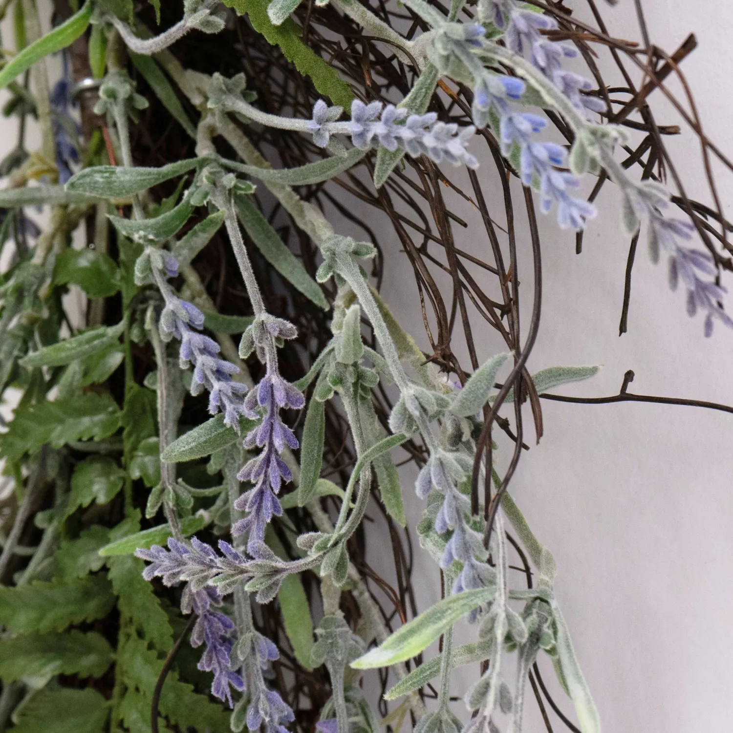 Artificial 24" Lavender Wreath