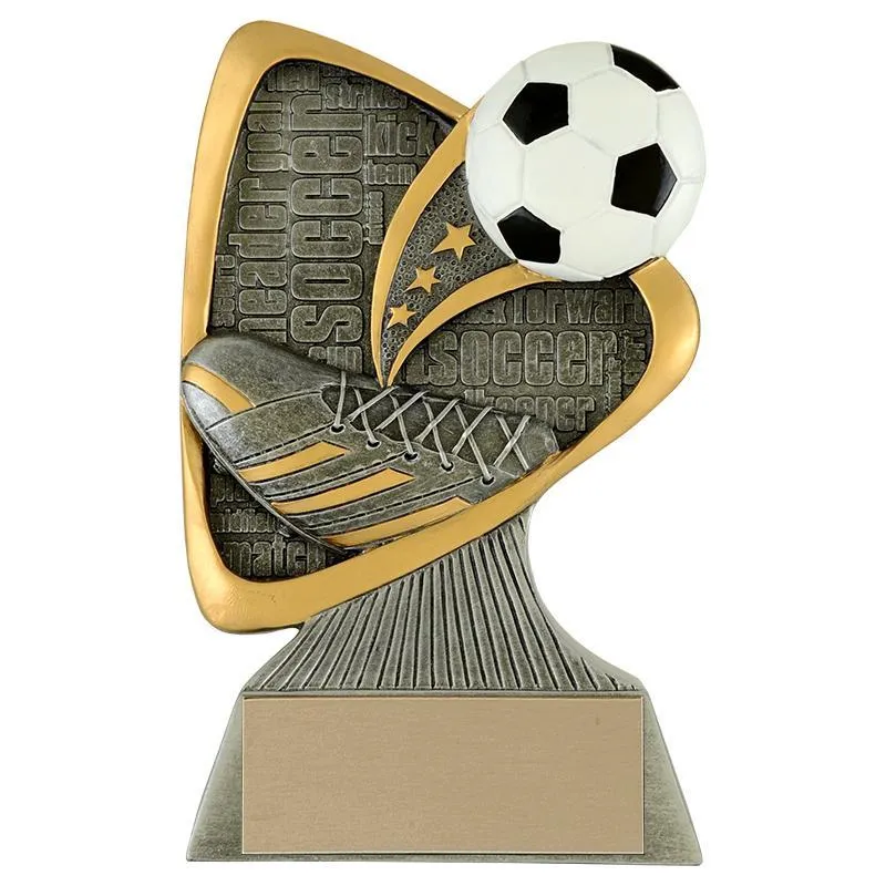 avenger soccer resin trophy