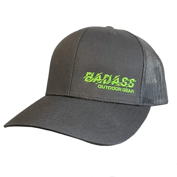 Badass Outdoor Gear Side Panel Logo Snap Back Trucker Hat