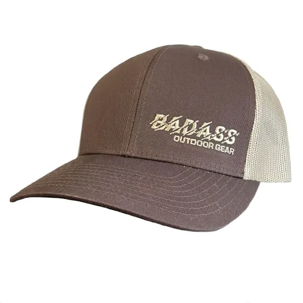 Badass Outdoor Gear Side Panel Logo Snap Back Trucker Hat