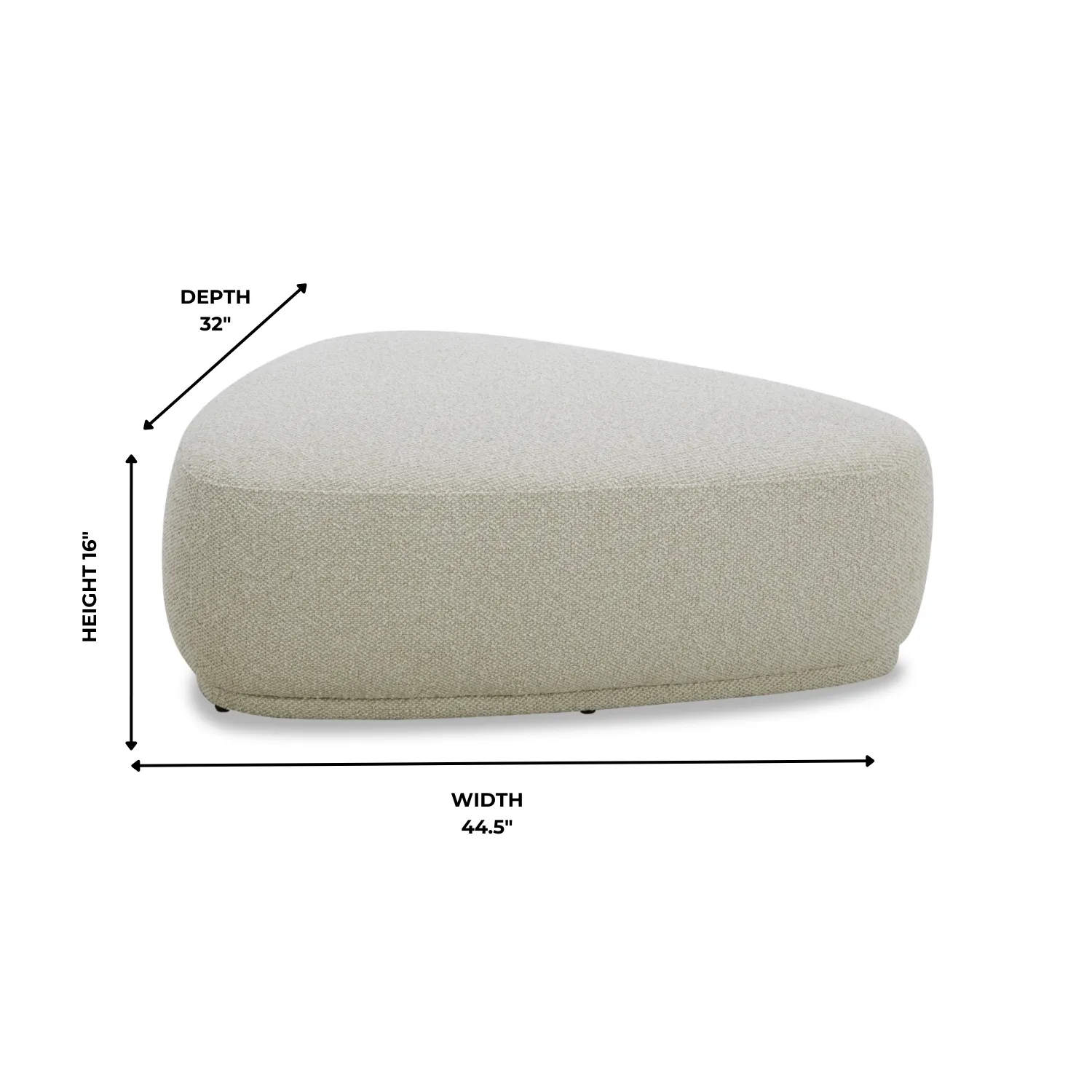 Bellwood Rock Ottoman