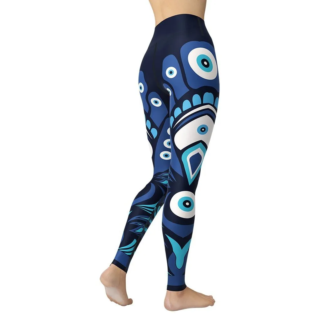 Blue Eye Yoga Leggings