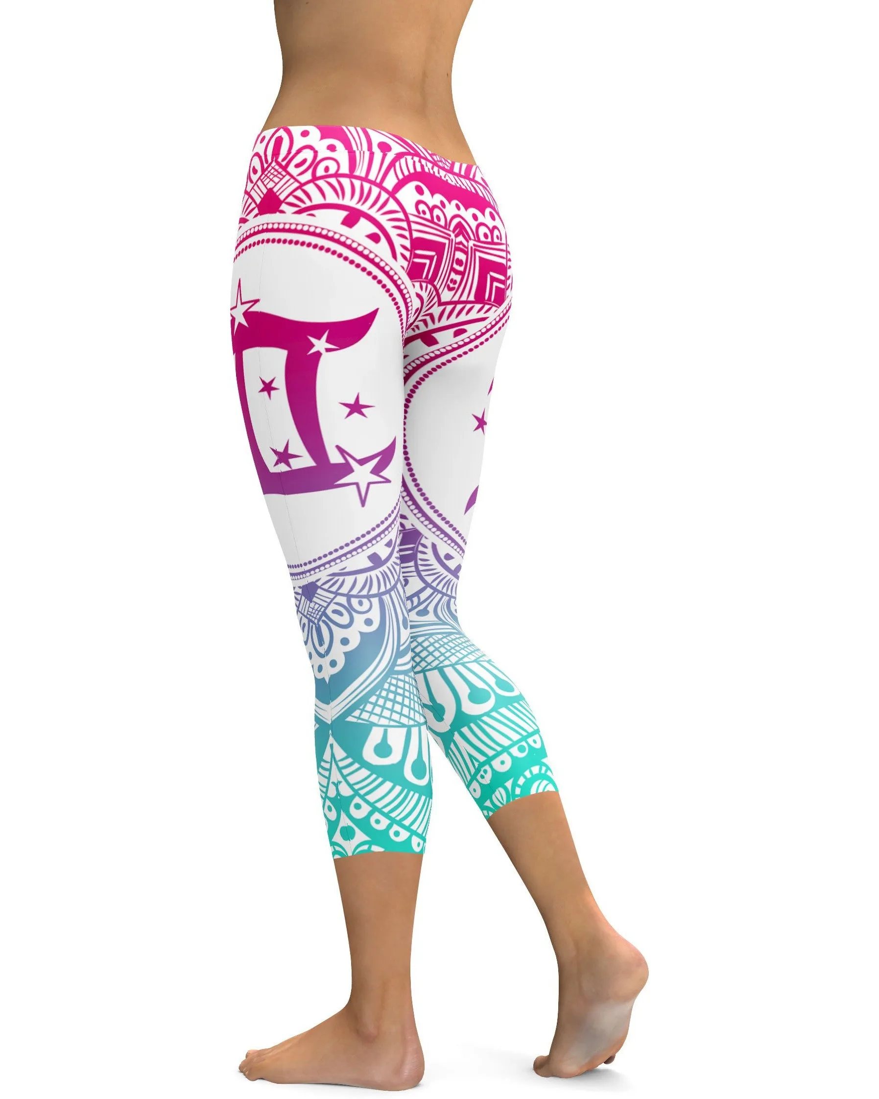 Bright Gemini Capris