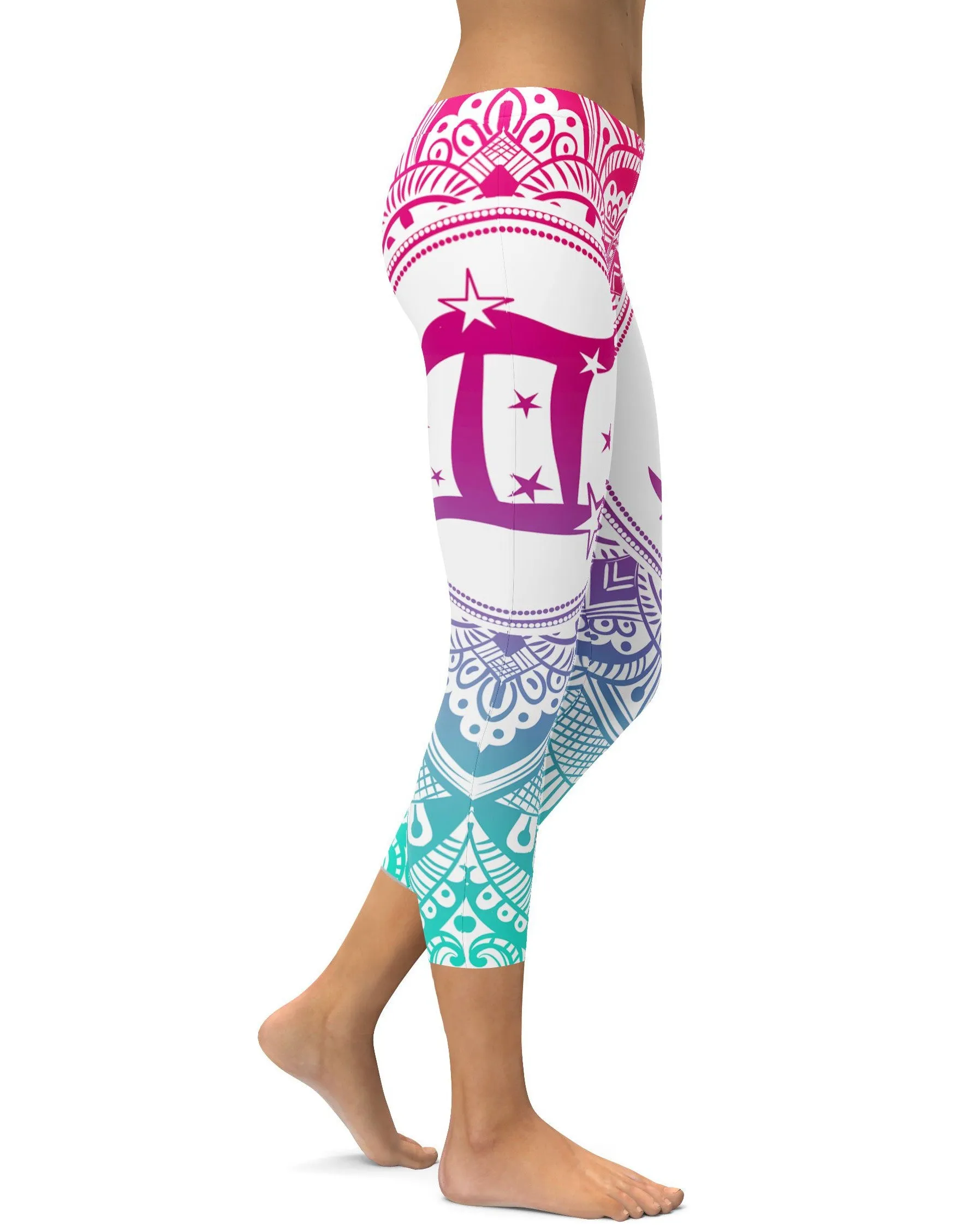 Bright Gemini Capris