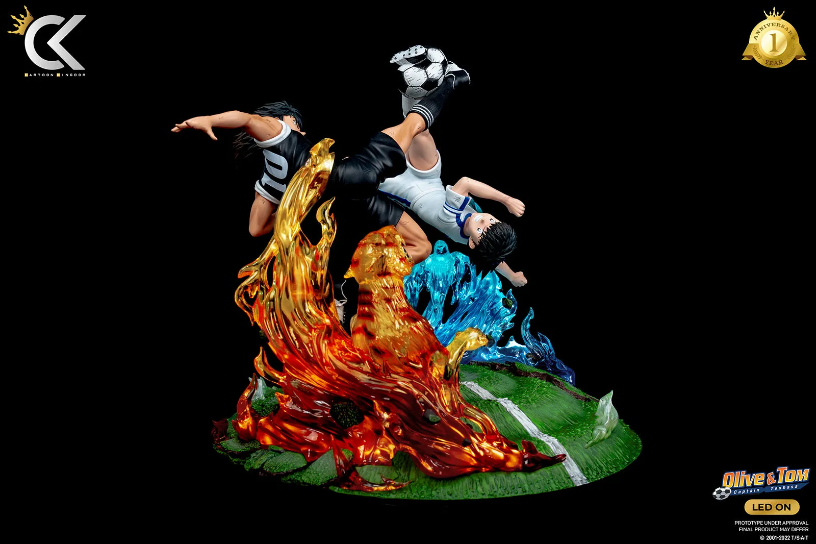 Captain Tsubasa - Tsubasa vs Hyuga (Atton vs Landers) 1/6 Scale Statue