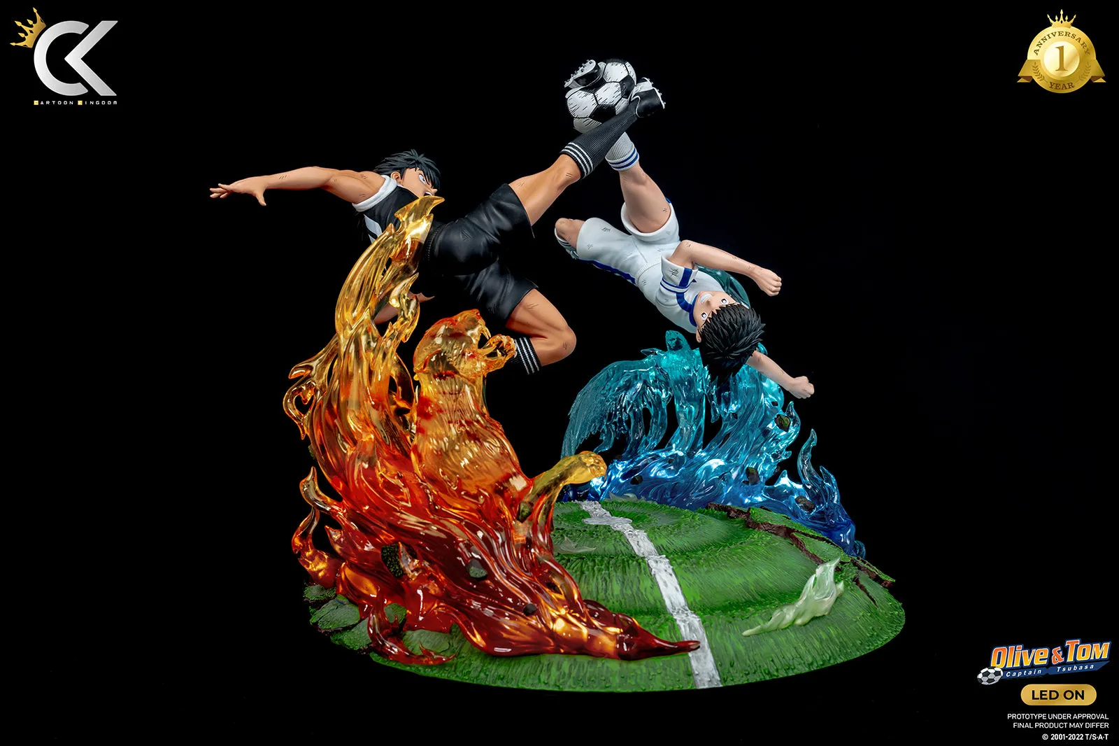 Captain Tsubasa - Tsubasa vs Hyuga (Atton vs Landers) 1/6 Scale Statue