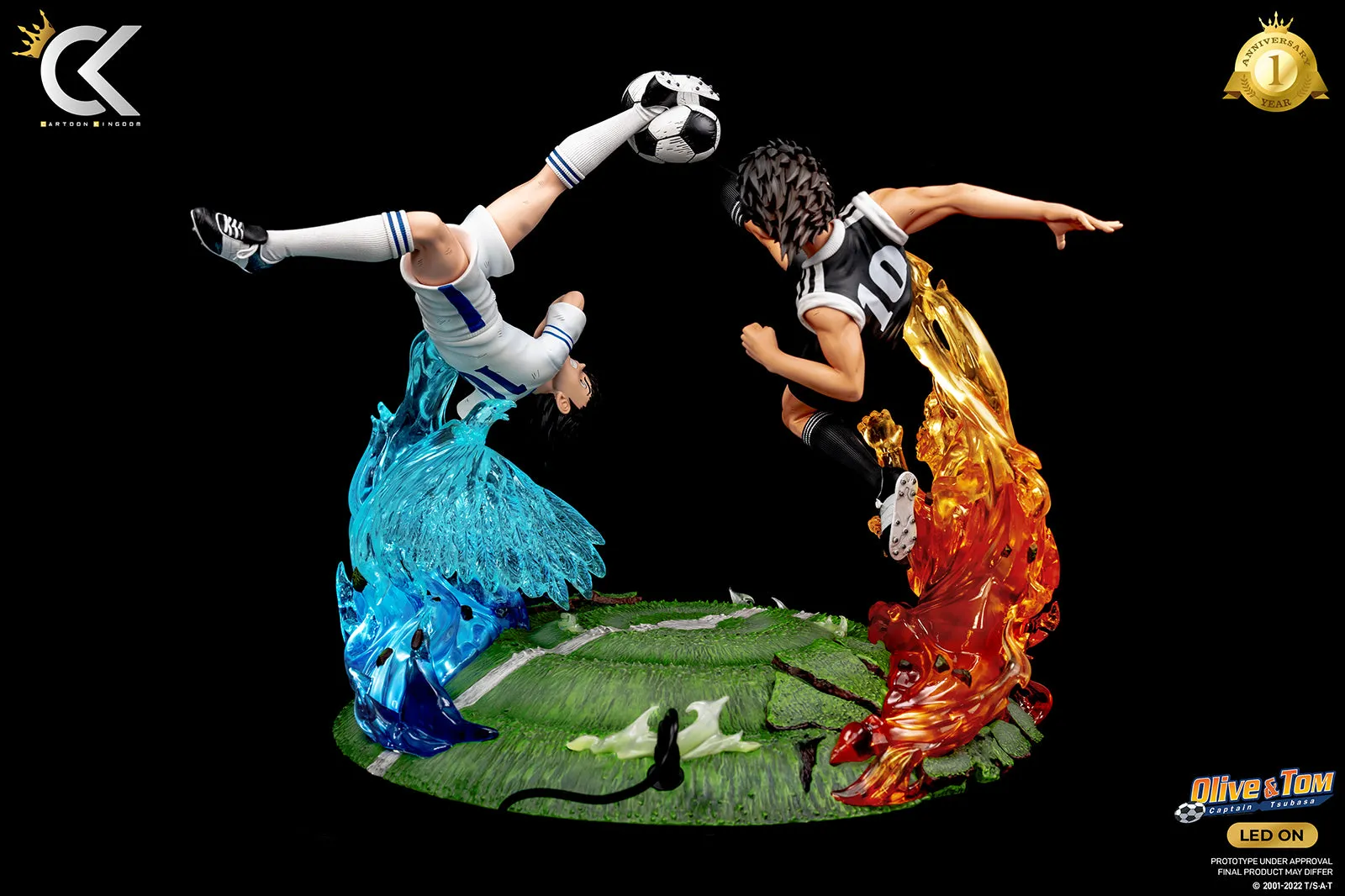 Captain Tsubasa - Tsubasa vs Hyuga (Atton vs Landers) 1/6 Scale Statue