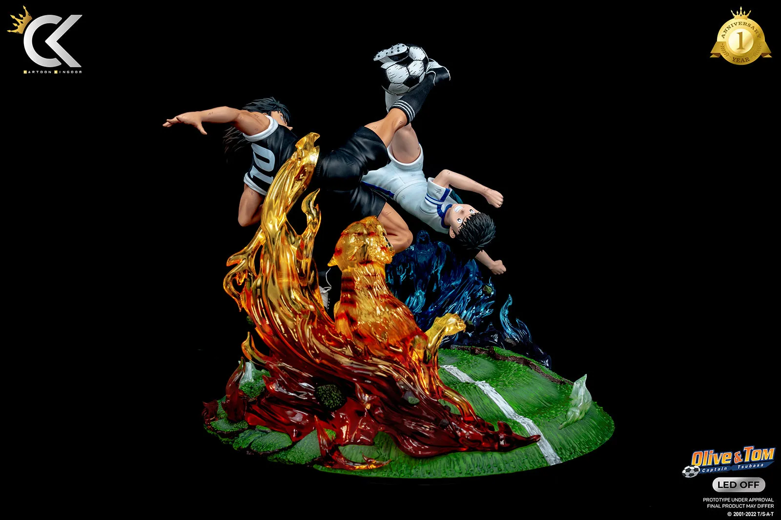 Captain Tsubasa - Tsubasa vs Hyuga (Atton vs Landers) 1/6 Scale Statue