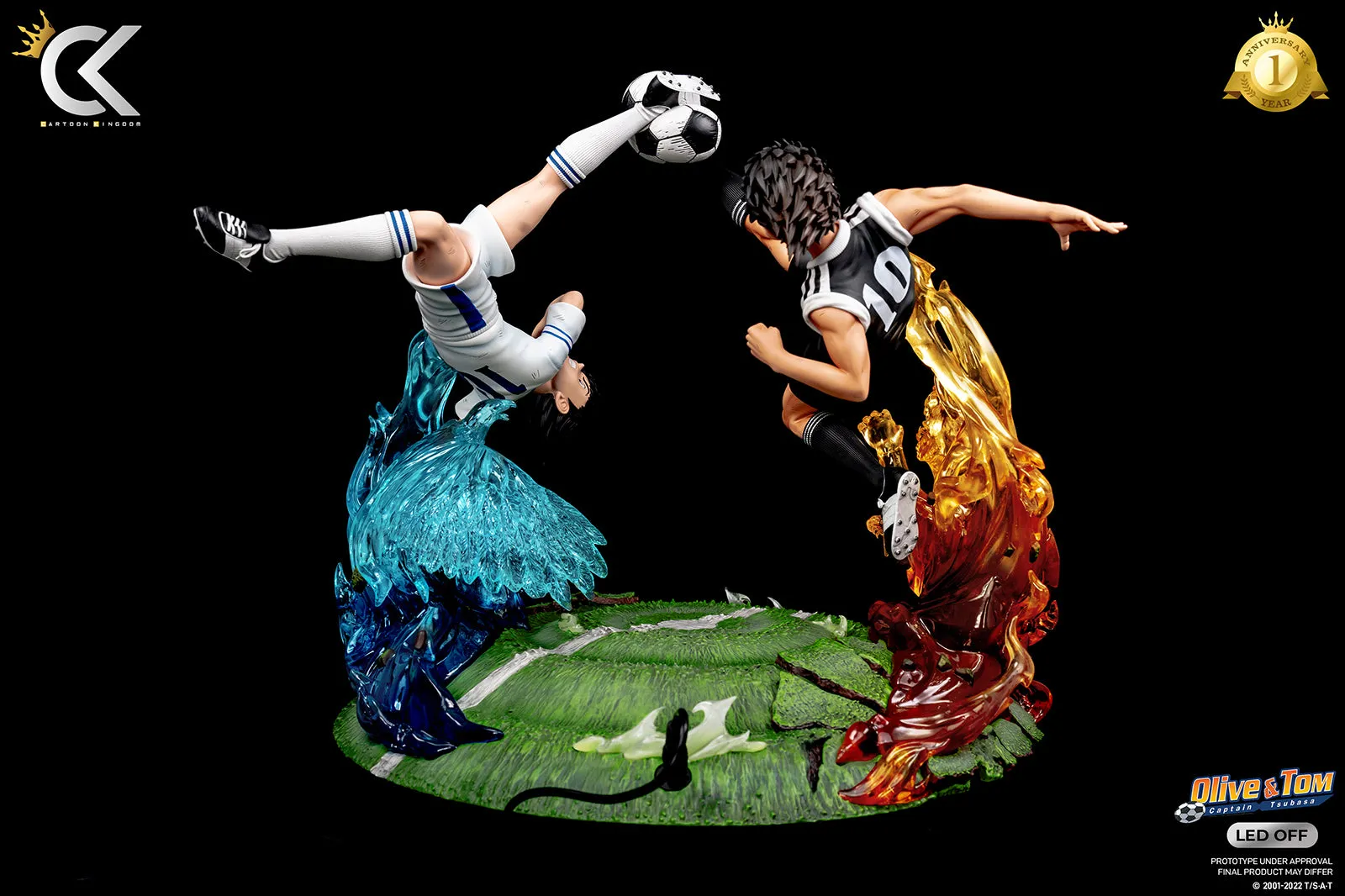 Captain Tsubasa - Tsubasa vs Hyuga (Atton vs Landers) 1/6 Scale Statue