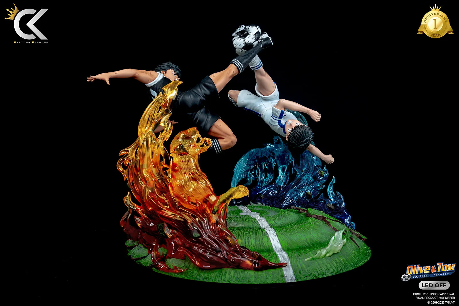 Captain Tsubasa - Tsubasa vs Hyuga (Atton vs Landers) 1/6 Scale Statue