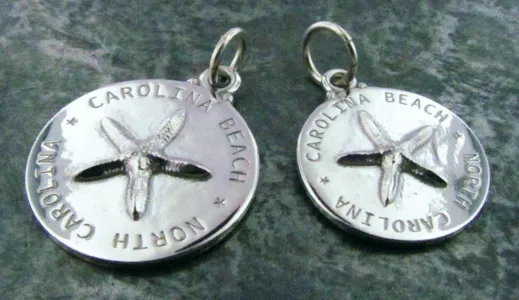 Carolina Beach, North Carolina Charm or Pendant