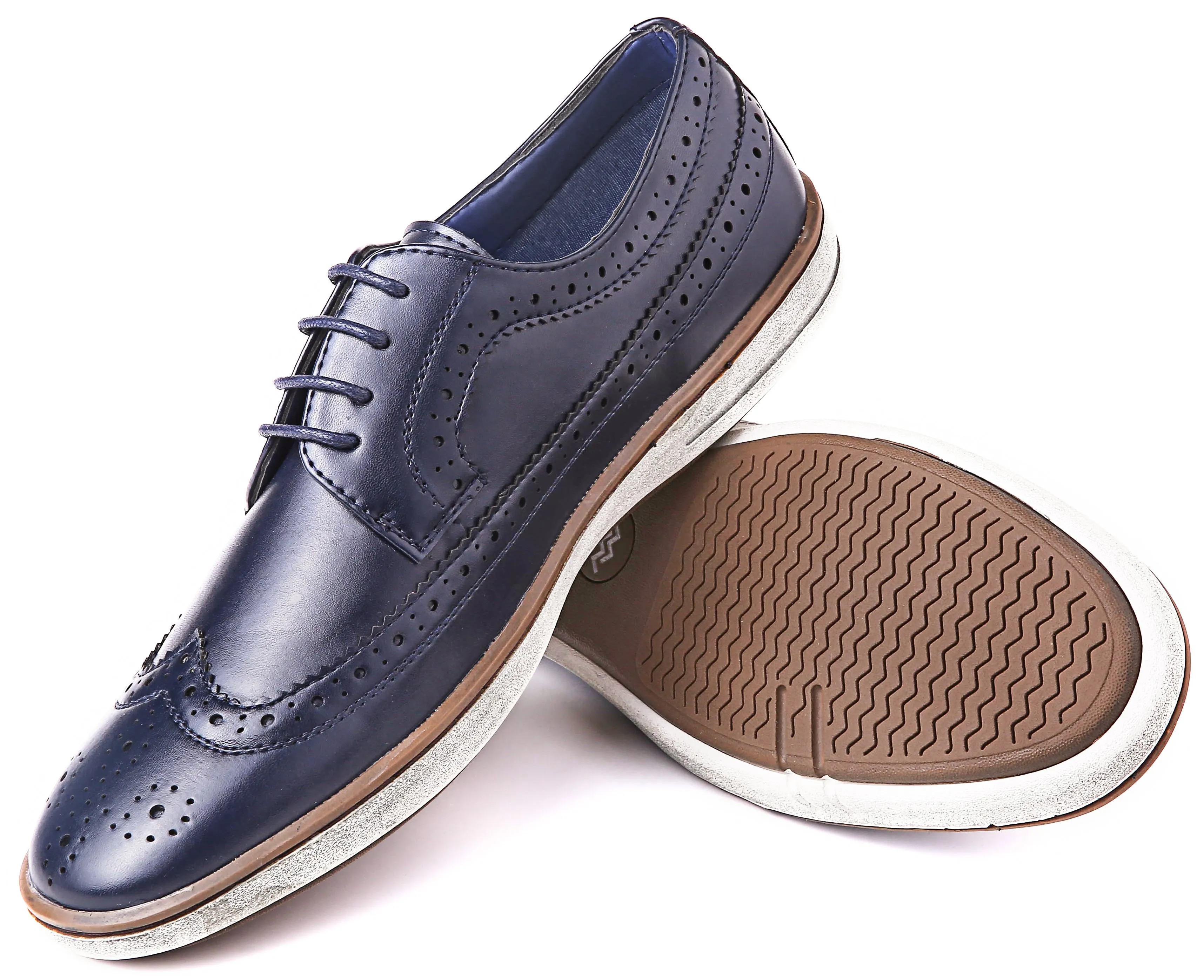 Casual Wingtip Oxford Dress Shoes