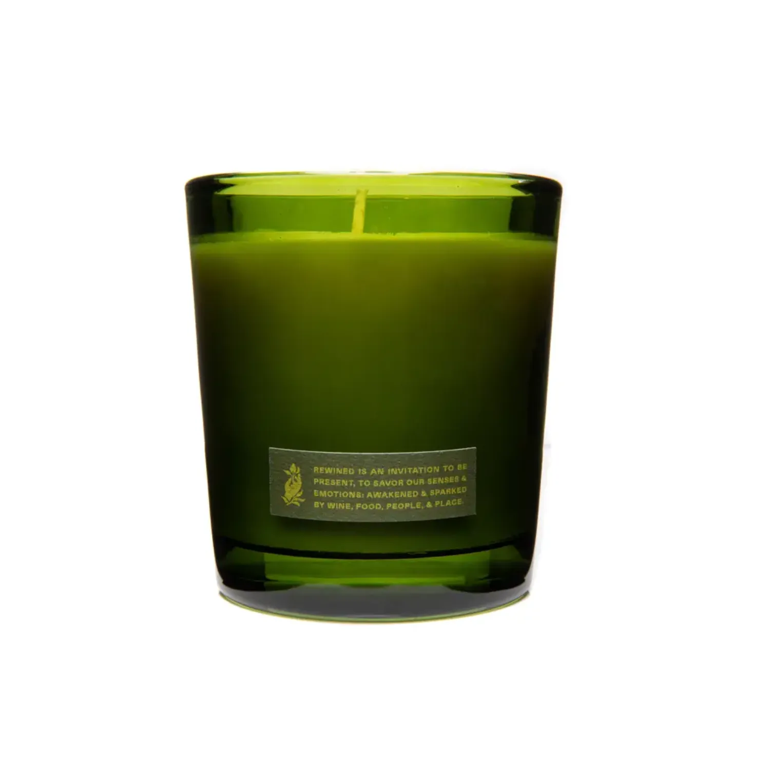 Chardonnay Glass Candle