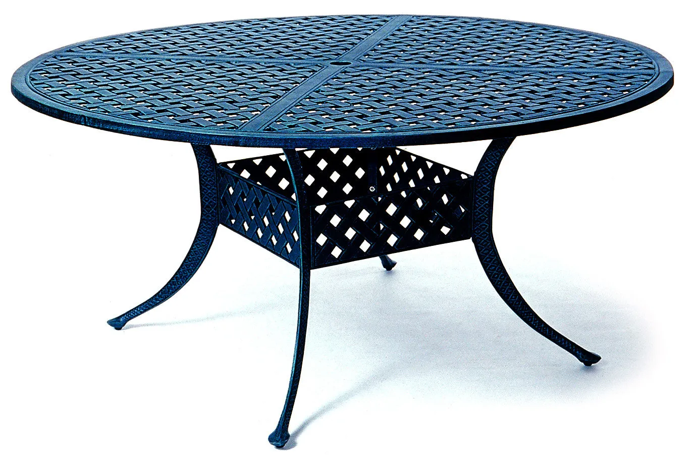 Chateau Outdoor 54" cast aluminum Dining Table