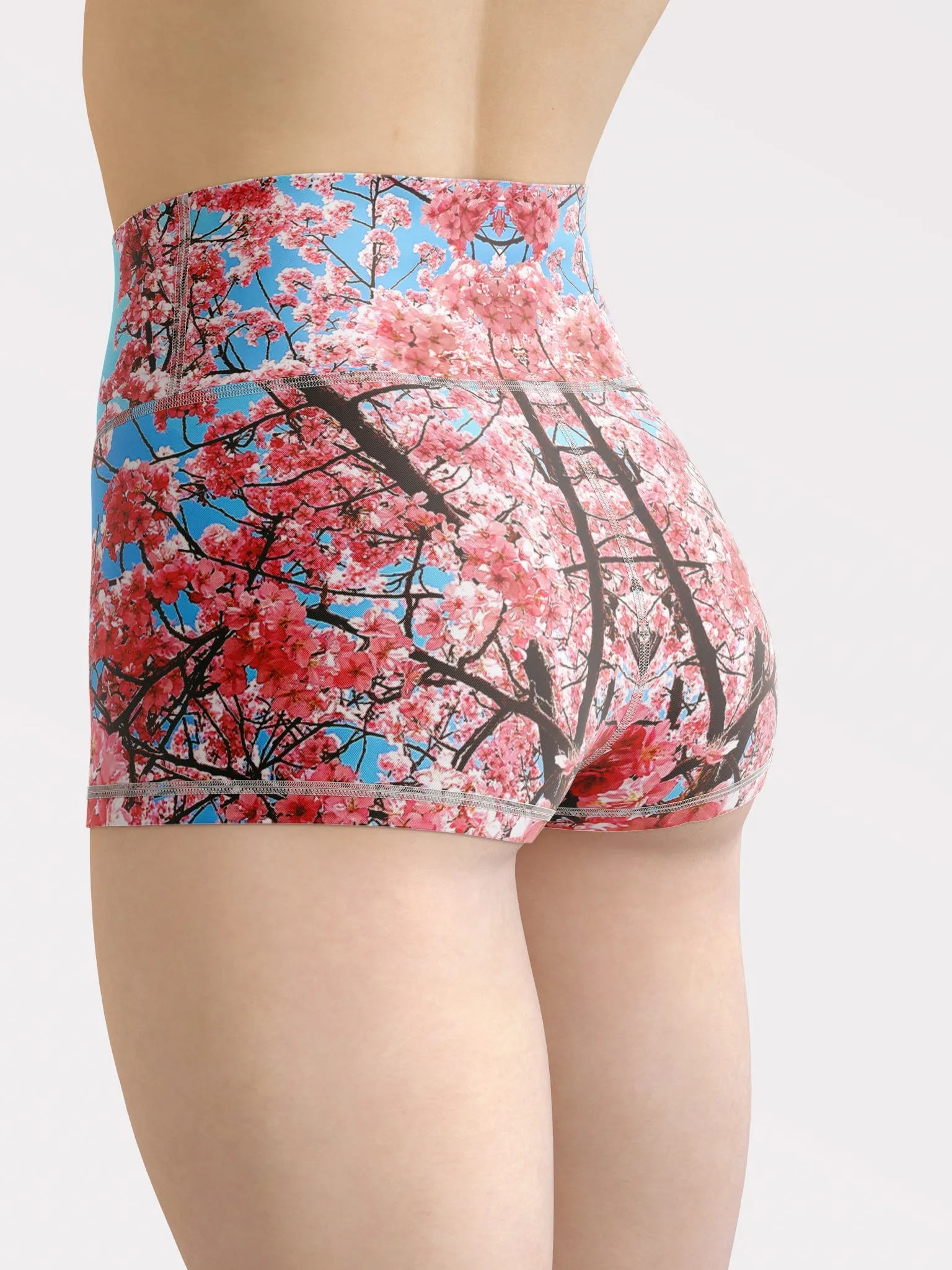 CHERRYBLOSSOM Midrise Yoga Short