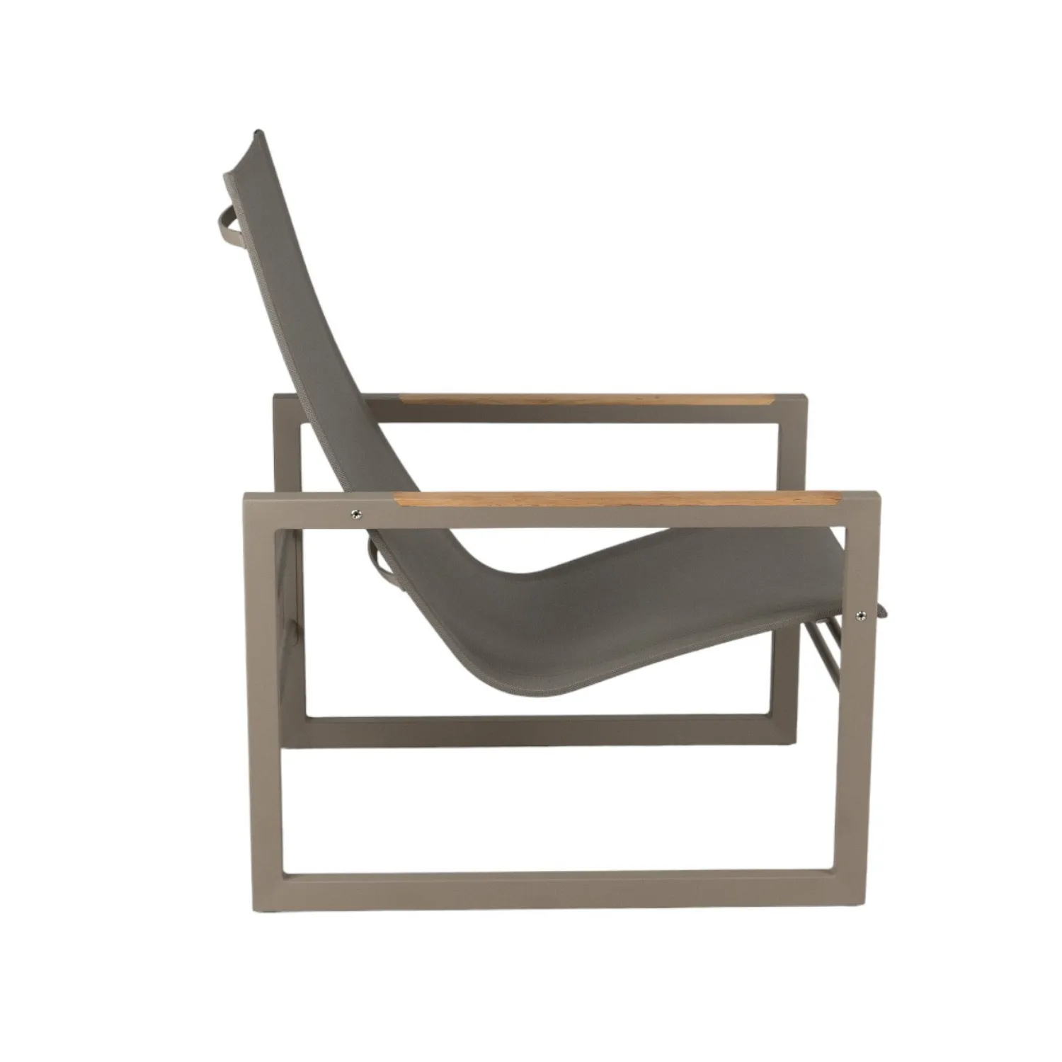 Cubic Relax Taupe Arm Chair