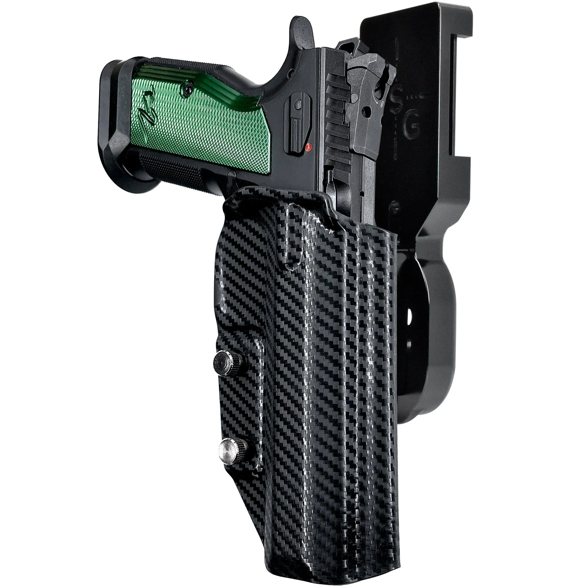 CZ Tactical Sport 2 Racing Green Pro Heavy Duty Competition Holster