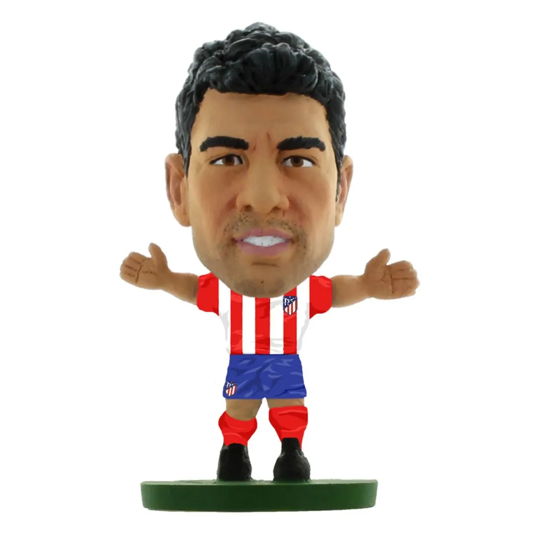 Diego Costa  - Atletico Madrid - Home Kit (Classic) (Old Shirt # 18) Figure by Soccer Starz