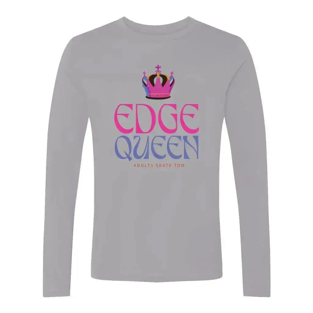 Edge Queen Unisex Cotton Long Sleeve Crew