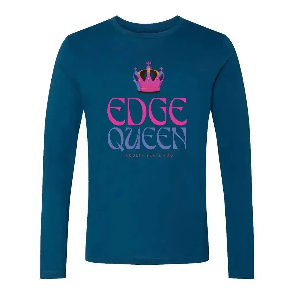 Edge Queen Unisex Cotton Long Sleeve Crew