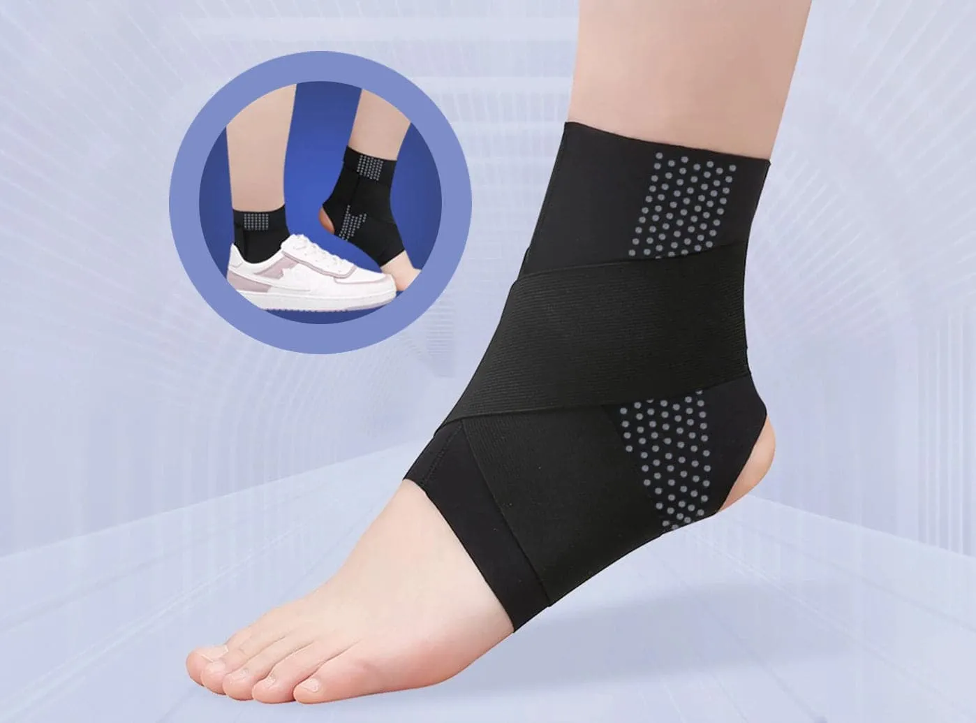 FitVille X-cushion Ankle Brace V2 (Unisex)