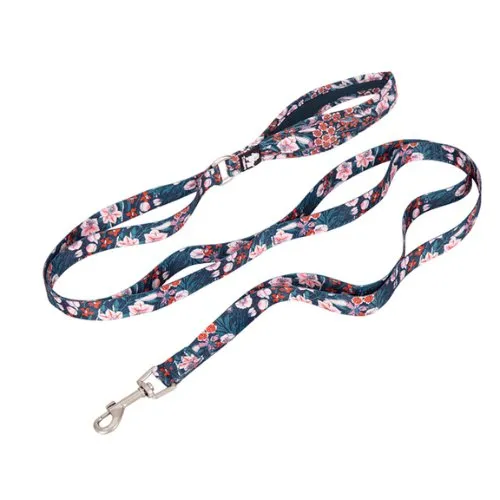 Floral Multi-Handle Leash