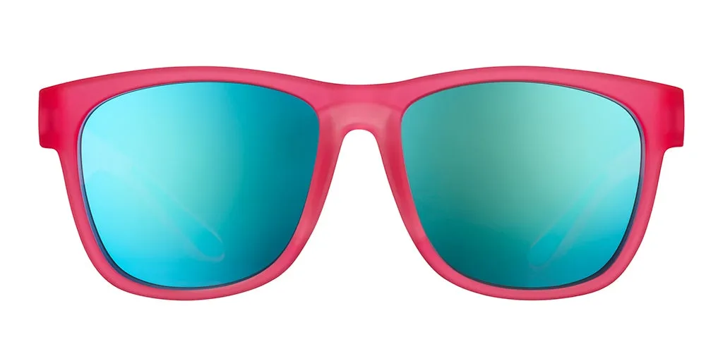 Goodr Do You Even Pistol, Flamingo? Polarized Sunglasses