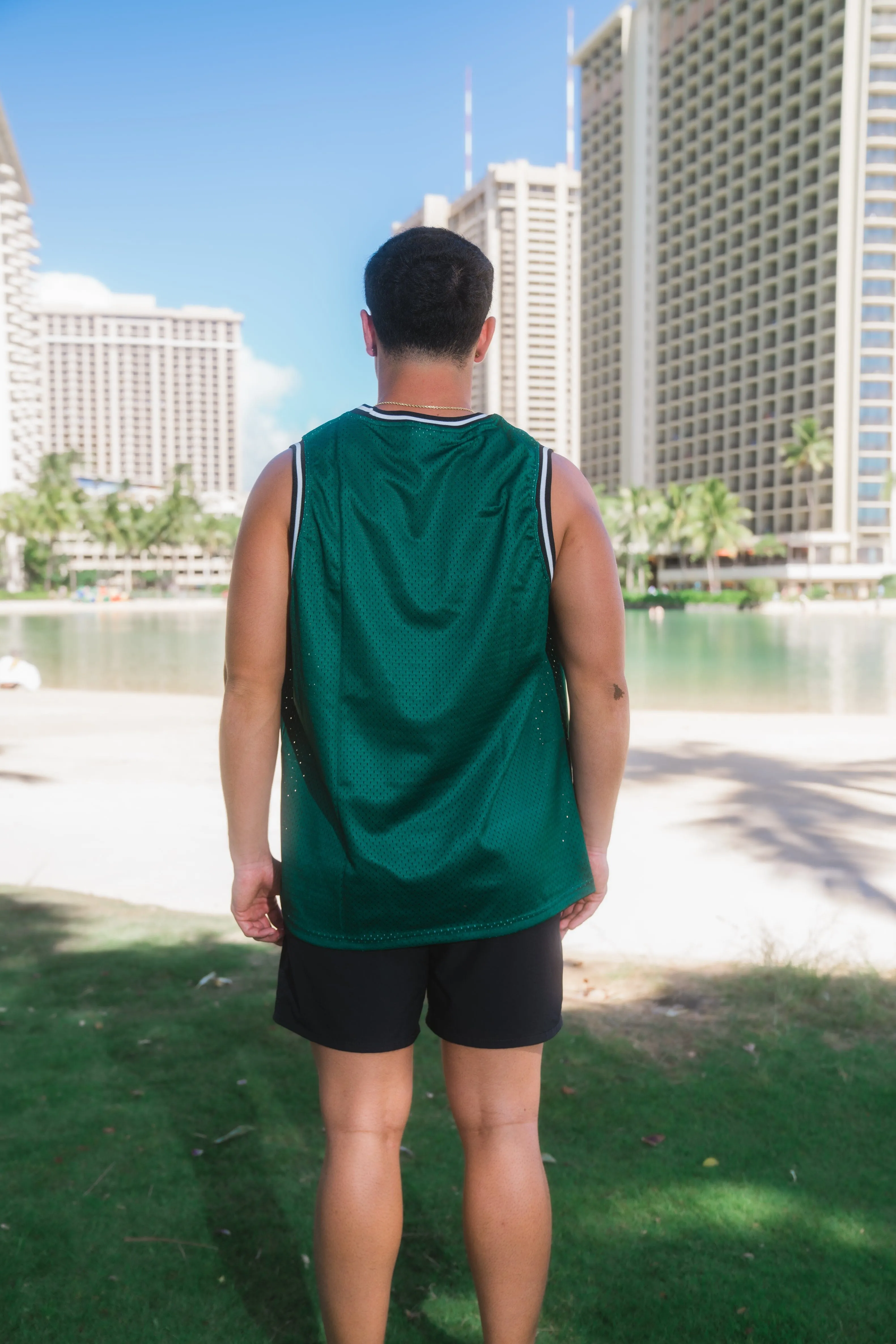 GREEN LOCALS BASKETBALL JERSEY COLLAB