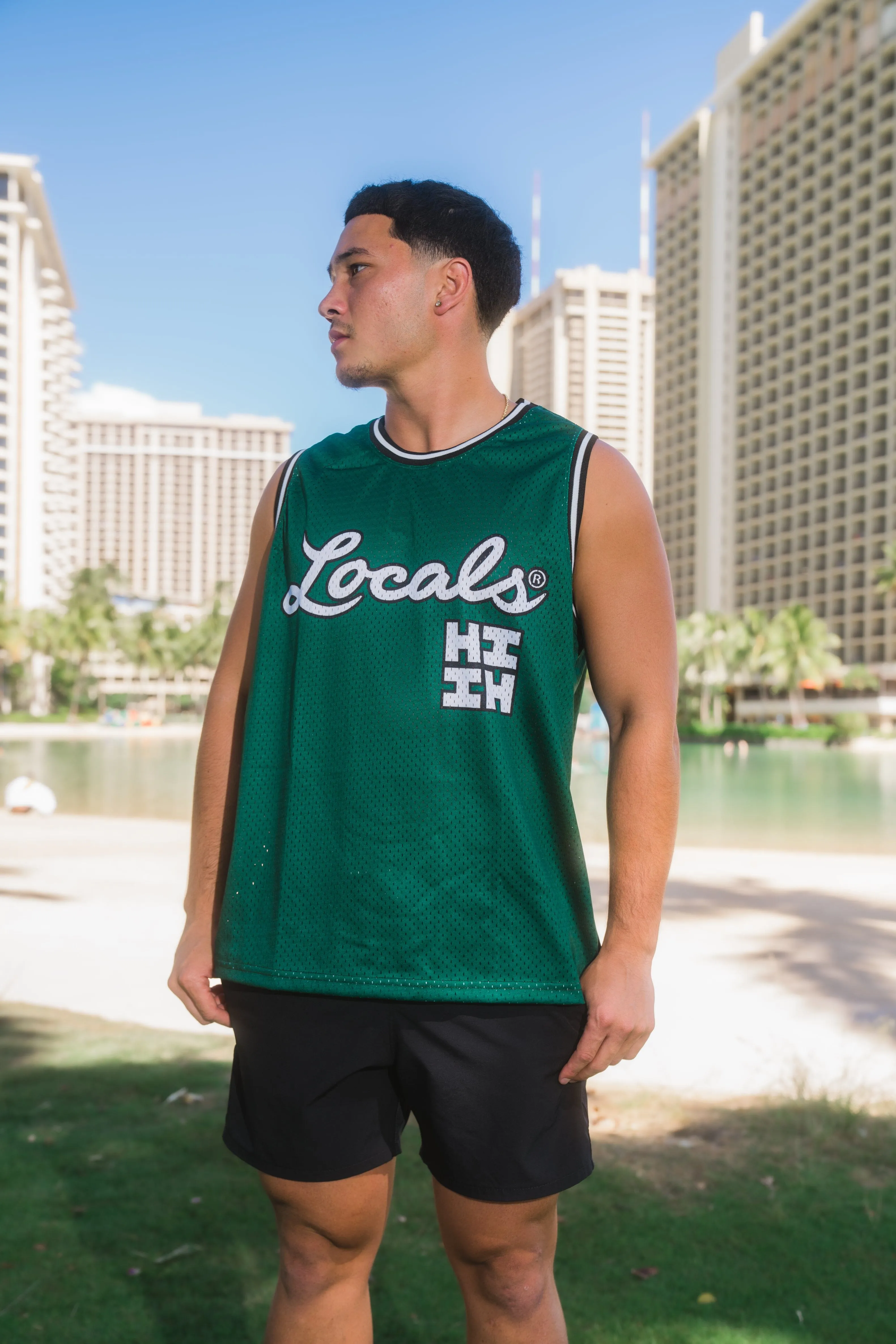 GREEN LOCALS BASKETBALL JERSEY COLLAB