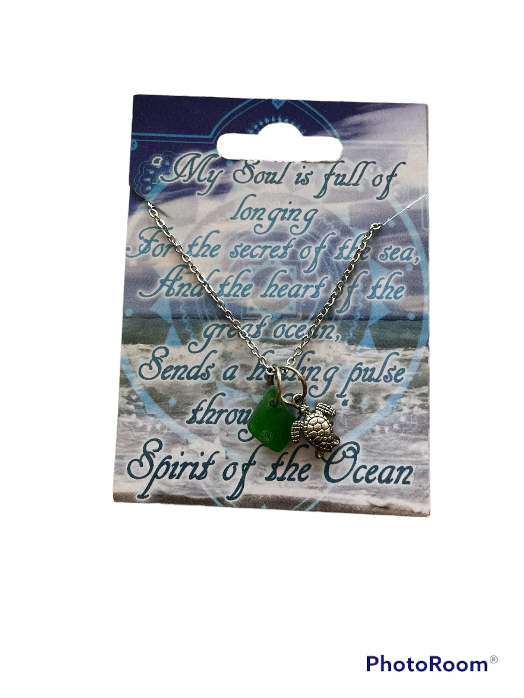 Handmade Beach Glass Necklace