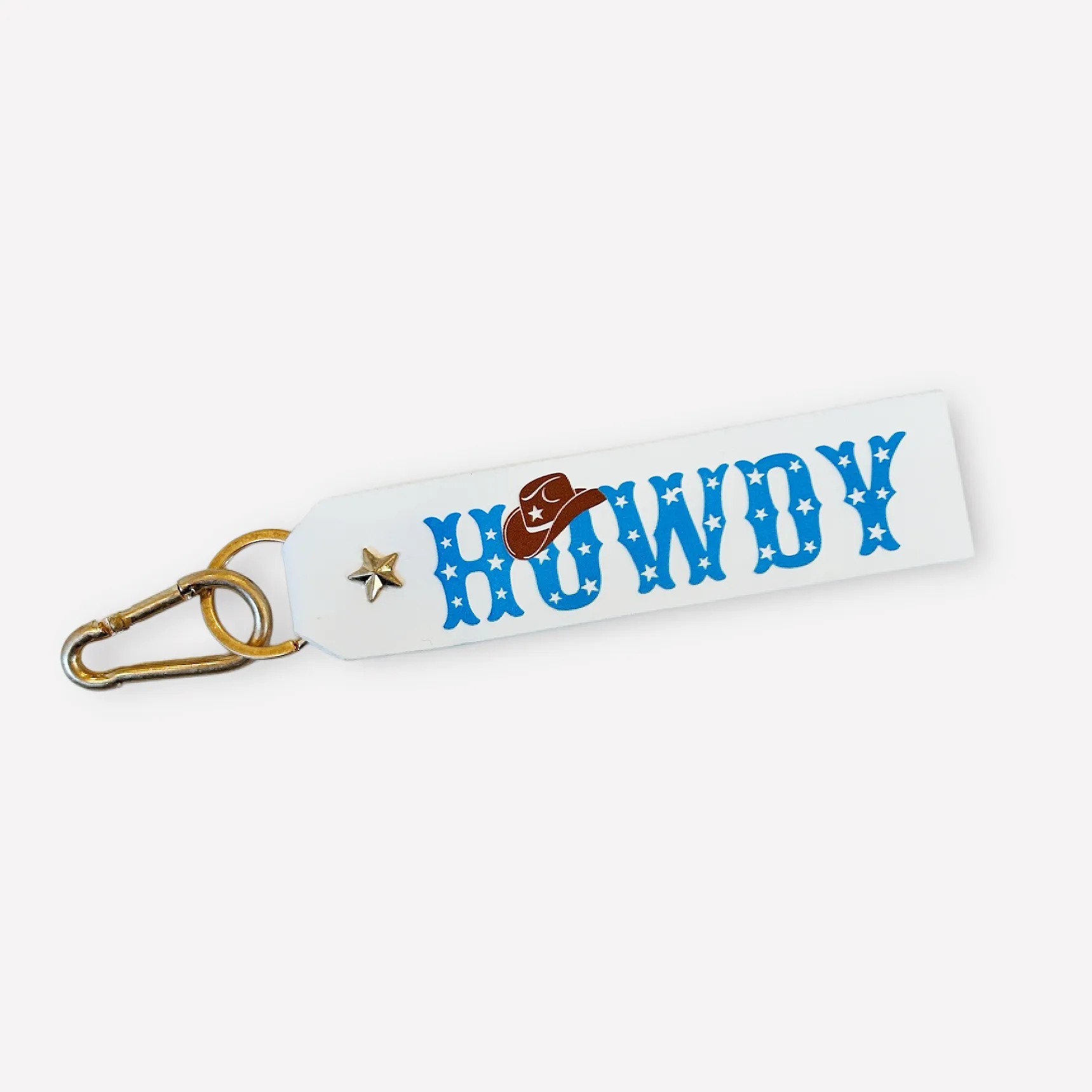 Howdy Clip Keychain