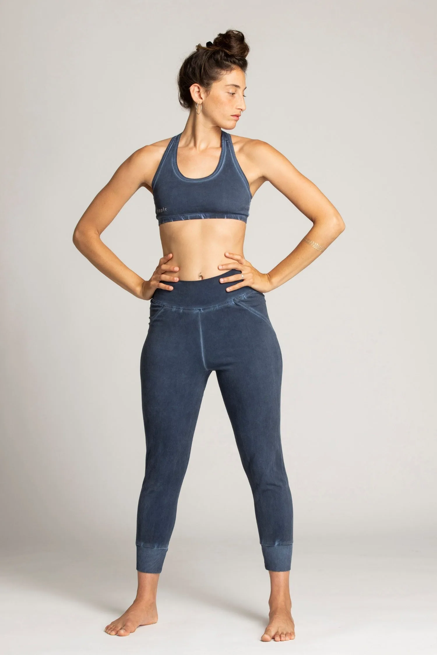 I'mPerfect Ribbed Cuff Yoga Pants 35%off