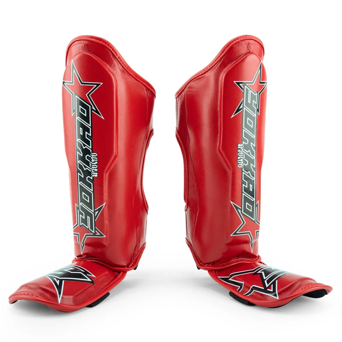 INSTITUTION SHIN GUARDS - RED