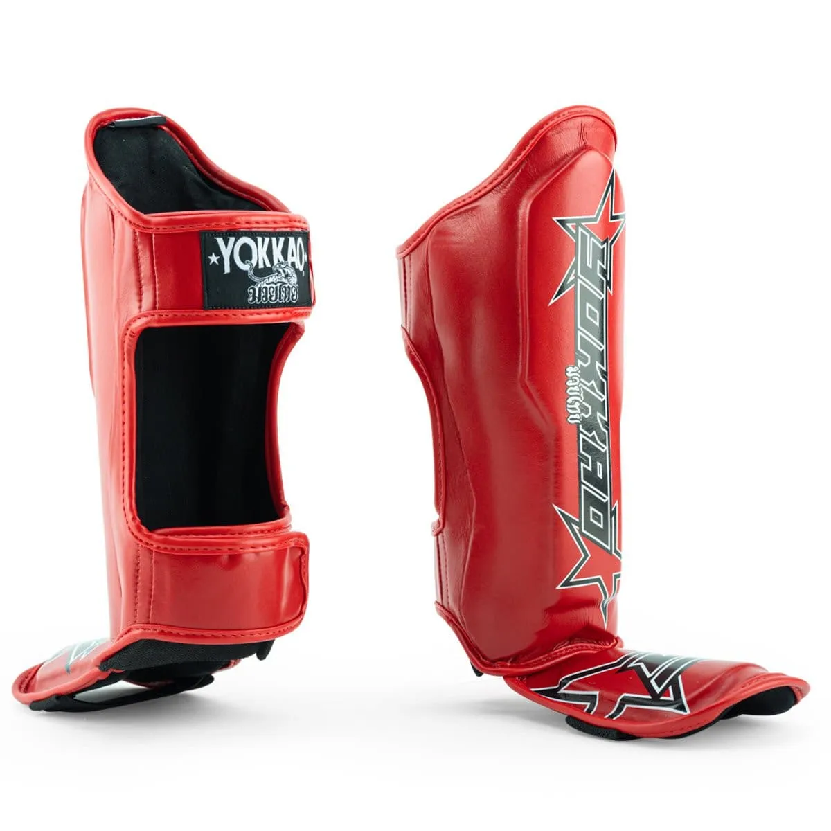 INSTITUTION SHIN GUARDS - RED