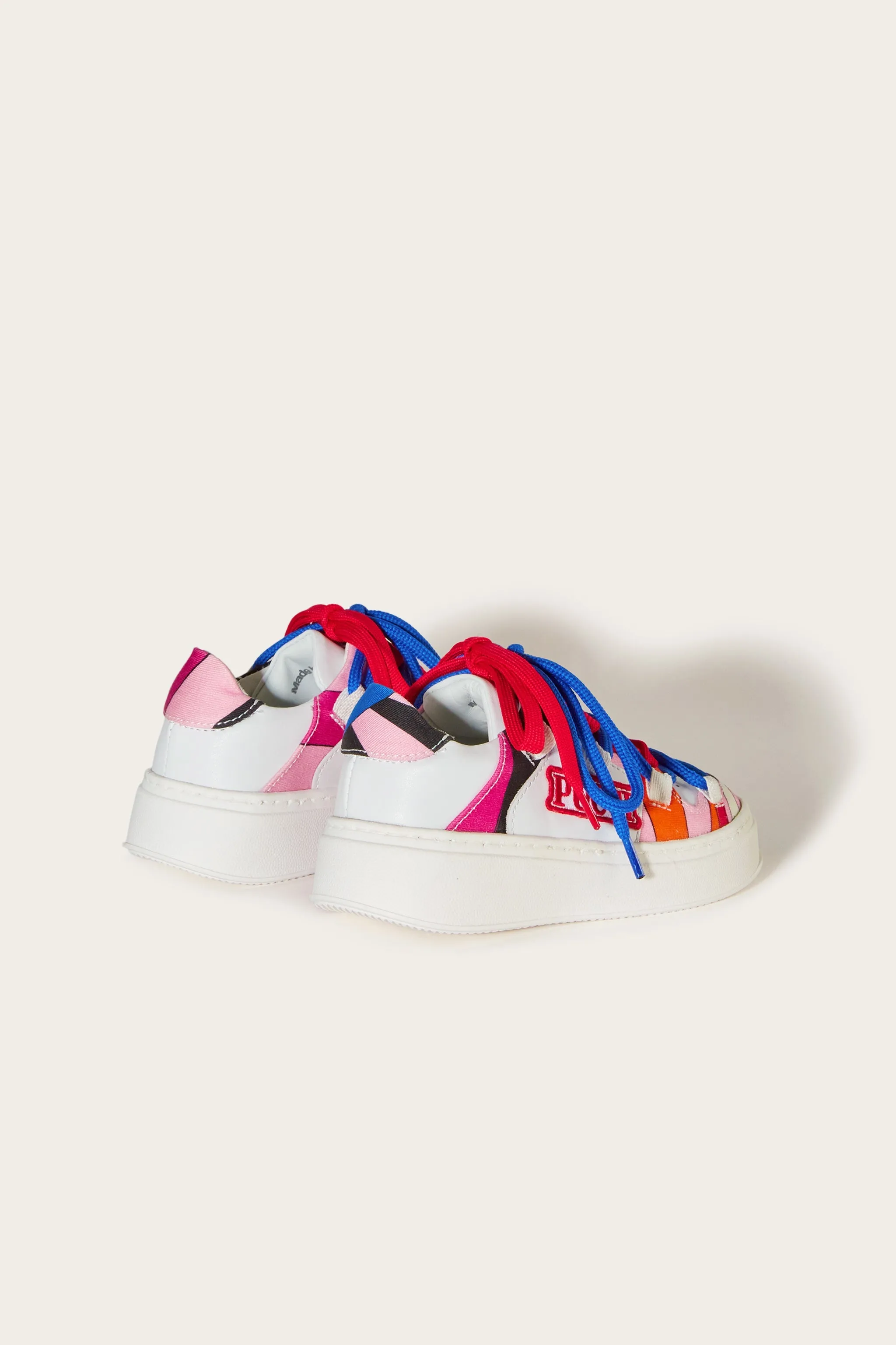 Marmo-Print Sneakers