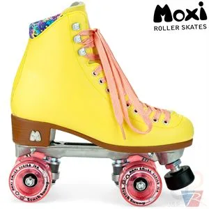 Moxi Beach Bunny Roller Skates - Lemonade