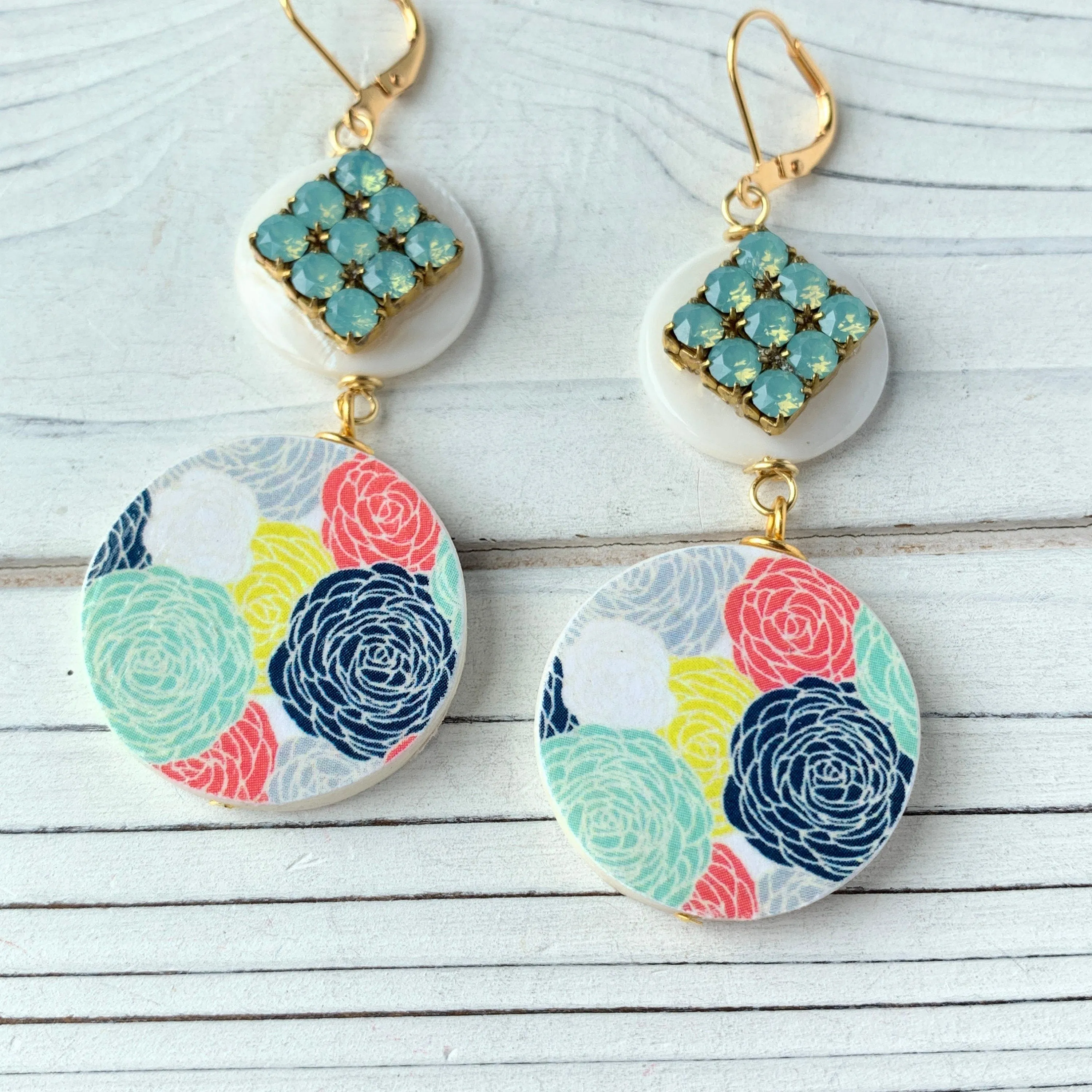 Pacific Opal Drop Earrings