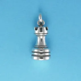 Rook Chess Piece Charm