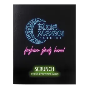 Scrunch Textured Recycled Nylon Spandex Color Card | Blue Moon Fabrics