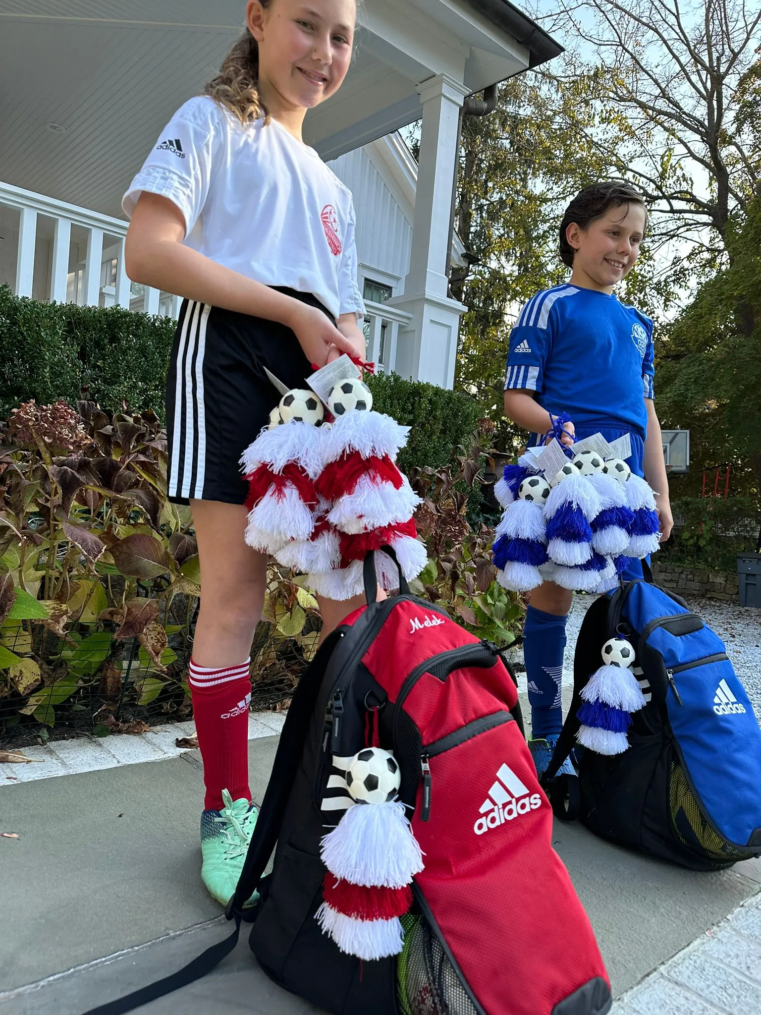 Soccer Ball Pom